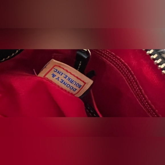Dooney Bourke Handbag Crossbody Satchel Multicolor DB Logo Purse Rainbow Dooney - Picture 7 of 10
